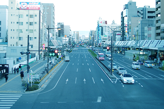 巣鴨の街並み